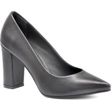 Gedikpaşalı Mrn 1905 Siyah Kadın Klasik Ayakkabı Kadın Klasik