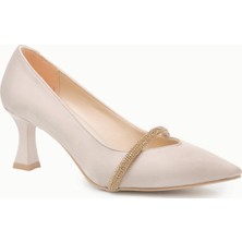 Gedikpaşalı Shs 681 1 Bej Kadın Klasik Ayakkabı Kadın Klasik