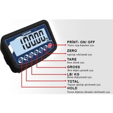 Desis B5 Elektronik Tartım Kantarı 300 Kg - 50 x 60 cm