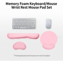 Beauty Life Ergonomik Hafızalı Köpük Klavye Bilek Desteği Mouse (Yurt Dışından)