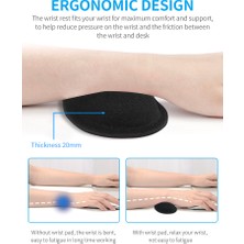 Beauty Life Ergonomik Fare Bilek Desteği - Siyah (Yurt Dışından)