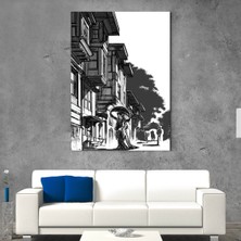 VeraStore Eski Istanbul Resmi  Kanvas Tablo