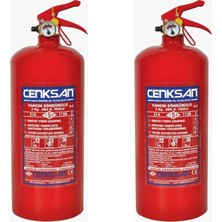 Cenksan Yangın Söndürücü Abc Tozlu 2 kg 2'li