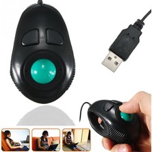 Carino 4d USB Mini Trackball Kablolu Oyun Faresi (Yurt Dışından)