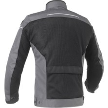 Clover Netstyle Korumalı Yazlık Motosiklet Ceketi (Gri)