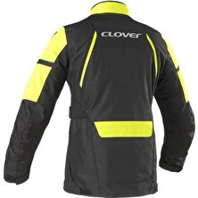 Clover Storm-3 Wp Korumalı Motosiklet Ceketi (Sarı)