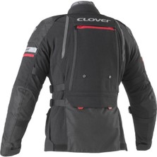 Clover Gts-4 Airbag Korumalı Motosiklet Ceketi (Siyah)