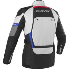 Clover Dakar-2 Wp Korumalı Motosiklet Ceketi (Siyah/gri)