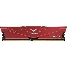 Team T-Force Vulcan Z Red (16GBX1) 16GB 3200MHz DDR4 Ram TLZRD416G3200HC16F01