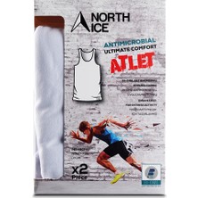 North Ice 2li Paket Atlet Beyaz