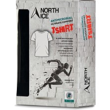 North Ice Bisiklet Yaka Tshirt Siyah