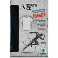 North Ice Bisiklet Yaka Tshirt Siyah