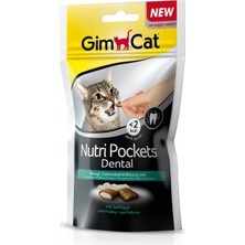 Gimcat Nutri Pockets Dental Ağız Bakım Kedi Ödül Maması 60 Gram