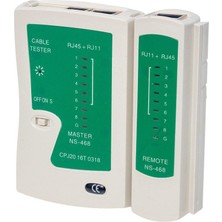 Powermaster RJ45-RJ11-CAT5-CAT6 Network Kablo Test Aleti PM-2335