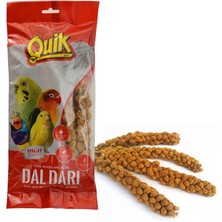 Quik Tüm Kuşlar Için Doğal Dal Darı 120 gr 1 paket( 5 Adet Dal Darı)