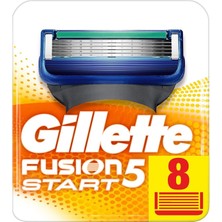 Gillette Fusion Start 8'li Yedek Bıçak