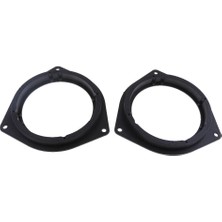 Prettyia 2 Adet 6.5 "plastik Hoparlör Adaptörü Braketi Yüzük Toyota / Corolla / Byd  (Yurt Dışından)