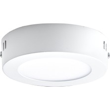 LAMPTIME 6W Sıva Üstü Yuvarlak Led Armatür Beyaz 6500K