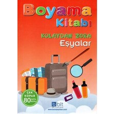 Kolaydan Zora Boyama Kitabı Eşyalar
