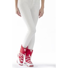 Benetton® | BN-30392 - 3256 Kirmizi Beyaz - Kadın Bot