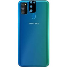Zore Galaxy M30S  3D Kamera Camı Siyah
