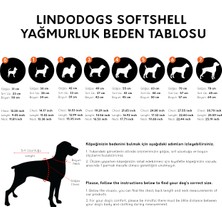 Lindodogs Black Skull Köpek Yağmurluğu Siyah 1 Beden