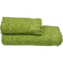 Ilgın Home Ilgın  Home Saçaklı Banyo Havlu Takımı