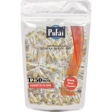 Pufai Ağızlık Slender Boy Sigara Filtresi 7 mm 1970 Adet 1 Paket 24 Kutu