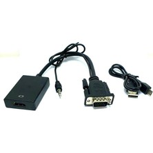 Polotech 8691500206799 VGA To HDMI Çevirici