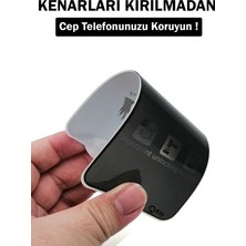 Kzy Apple iPhone 14 Pro Max Tam Kaplayan Parlak Seramik Nano Esnek Hayalet Ekran Koruyucu