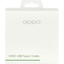 Oppo DL129 Vooc Type-C (Usb A To Usb-C) Max 6.5A 1 Metre Kablo ( Oppo Türkiye Garantili )