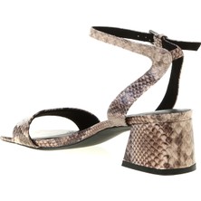 Vero Moda Liza Yılan Desenli Sandalet