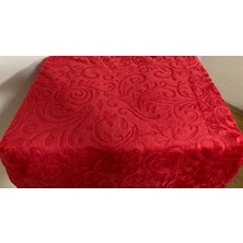 Mink Sense Lüks Goldvizon Battal Boy Battaniye 516 Kırmızı 220x240 &Hem Battaniye & Hem Yatak Örtüsü&