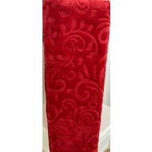 Mink Sense Lüks Goldvizon Battal Boy Battaniye 516 Kırmızı 220x240 &Hem Battaniye & Hem Yatak Örtüsü&