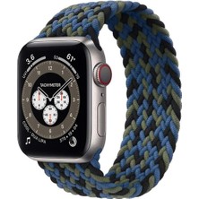 MobaxAksesuar Apple Watch 10 42mm - 38/40/41mm Kordon Medium Örgü Solo Loop Kordon 32 147mm 2/3/4/5/6/se/7/8/9