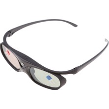 Prettyia Dlp-Link Projektörleri Için 3D Gözlük Aktif Deklanşör Acer / Benq / Optoma Şarj Edilebilir (Yurt Dışından)