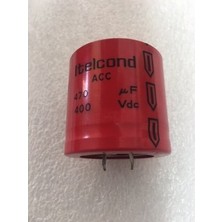 Itelcond 470UF 400V Acc 2pin 40X40MM Kondansatör