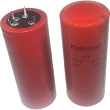 Itelcond 1200UF 400V Acs 4pin 40X100MM Kondansatör