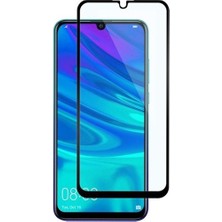 Adaman Huawei Psmart 2019 Temperli Siyah Ekran Koruyucu Kırılmaz Cam