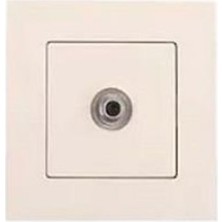 Viko Karre Krem F Konnektör Uydu Prizi Tv