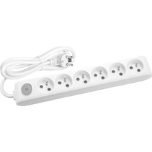 Viko Multi-Let Ups Anahtarlı Altılı Grup Priz 2 Metre Kablolu  90119602