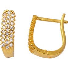 Bilezikci Sırataşlı 14 Ayar Altın Küpe