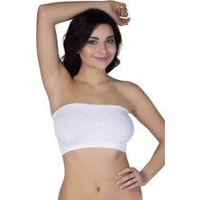 Form Angel Dikişsiz Pedli Bondeo Straplez Sütyen 5313