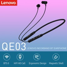 Lenovo QE03 Kablosuz Kulaklık Bt5.0 Manyetik Boyun  (Yurt Dışından)
