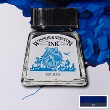 Winsor & Newton Wn Çizim Mürekkebi 14ML Blue 952