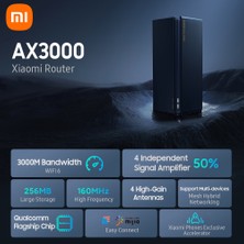 Xiaomi Router AX3000 Wifi-6 Gigabit 2.4g/5g Dual-Band Yönlendirici (Yurt Dışından)