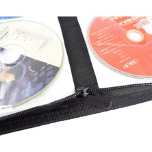 Prettyia Taşınabilir 80 Disk CD VCD DVD Saklama Çantası Pu Deri Cüzdan Tutucu Kılıf Kutusu (Yurt Dışından)