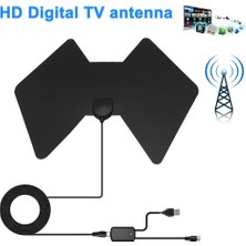 3c Store 1080P 200 Mil Menzilli Anten Tv Dijital Hd Amplifikatör Anten Iç Mekan Hdtv Sinyal Güçlendirici Gdeals (Yurt Dışından)