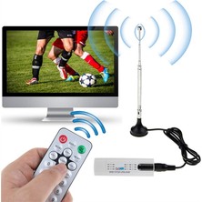 3c Store Dijital Uydu Dvb T2 USB Tv Çubuk Tuner Antenli Uzaktan Hd USB Tv Alıcısı Dvb-T2 / Dvb-T / Dvb-C / Fm / Dab USB Tv Çubuğu Pc Için (Yurt Dışından)
