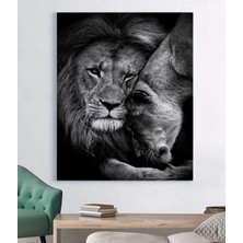 Stella Store Aslan Dekoratif Kanvas Tablo